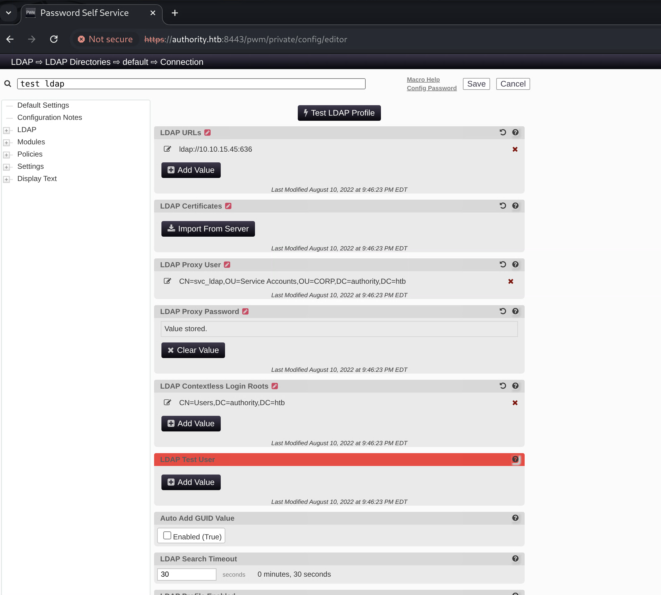 Config Editor